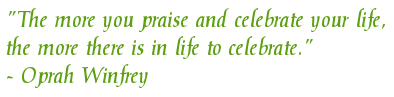 Celebration Quote